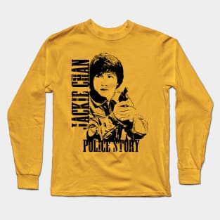 Jackie Chan Police Story Long Sleeve T-Shirt